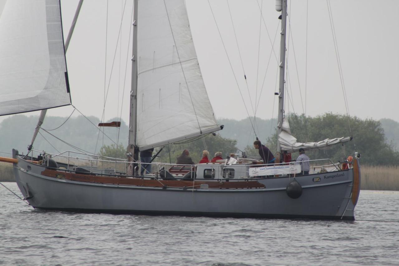 Prive B&B Zeilboot Noorderlicht カンペルラント エクステリア 写真
